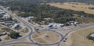 Continúan las obras en la Ruta Provincial N°25 en Moreno
