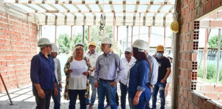 Escobar: La Municipalidad avanza con la construcción del Polo de Seguridad en Garín