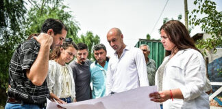Escobar: Avanza la instalación de cloacas en el barrio San Miguel y la ampliación de la Escuela Secundaria 16 en Ingeniero Maschwitz