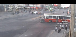 Tigre: Cruzó un semáforo en rojo y fue embestido por un micro, conducía alcoholizado