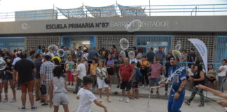 San Martín: Fernando Moreira y Gabriel Katopodis inauguraron la primera escuela de Barrio Libertador
