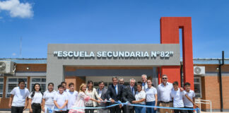 El Presidente dio inicio en Chaco al ciclo lectivo 2023 con la inauguración de una escuela secundaria