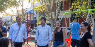 San Isidro: Se renovó la Plaza 9 de Julio de Martínez