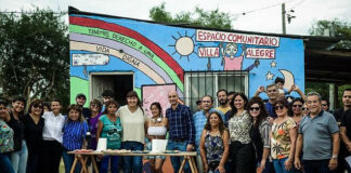 Escobar: Avanzan las históricas obras de integración socio urbana del barrio Villa Alegre