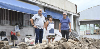 Tigre: En General Pacheco, Julio Zamora supervisó las remodelaciones de la Escuela Primaria N°36