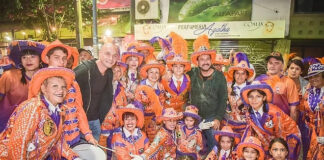 Escobar: Miles de vecinos disfrutaron del Carnaval de la Flor organizado por la Municipalidad