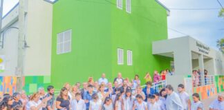 San Fernando: Andreotti y Sileoni inauguraron el nuevo edificio de las Escuelas Primaria N°5 y Secundaria N°19