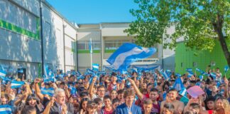 San Fernando: Juan Andreotti inauguró la renovada Escuela Técnica N°3