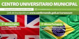 San Fernando: Nuevos cursos de idiomas y navales en el Centro Universitario Municipal