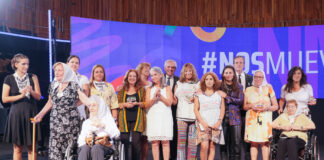 El Presidente inauguró el festival Nosotras Movemos el Mundo por la Democracia