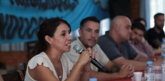 Roxana López acompañó el encuentro de la CGT Zona Norte