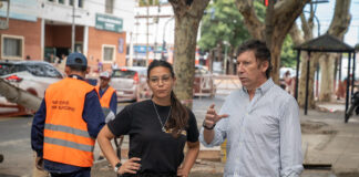 San Isidro: Comenzó la renovación del centro comercial de Villa Adelina