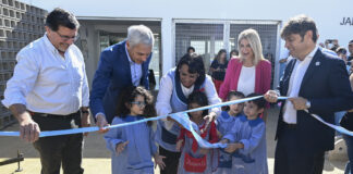 Se inauguró el Jardín de Infantes N°917 de Berisso