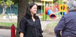 Vicente López: Avanza la renovación integral de la Plaza Almafuerte