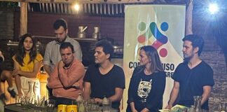 Tigre: Malena Galmarini acompaño el lanzamiento del programa “Comercios comprometidos con el ambiente” de la ONG PROSPERAR que entregó 50 colilleros a comerciantes