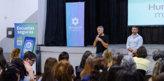 Hurlingham: Zabaleta presentó la aplicación “Escuelas Seguras”
