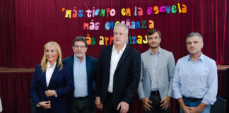 Hurlingham: Zabaleta y Perczyk firmaron un convenio para ampliar la jornada en escuelas primarias