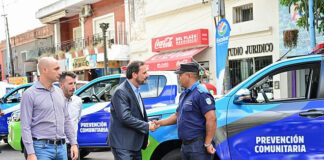 Escobar: Se incorporó 13 móviles de Prevención Comunitaria