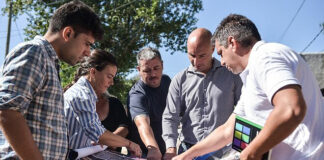 Escobar: Avanza el entubamiento del arroyo Bedoya y la construcción de la Plaza de las Niñeces