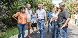 Escobar: Se avanza con obras de asfalto en el distrito