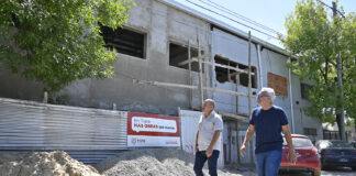 Tigre: Julio Zamora inspeccionó la remodelación integral de la Escuela Técnica N°2 de Ricardo Rojas
