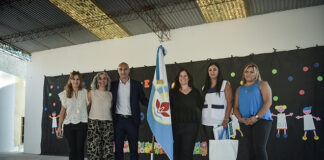 Escobar: Beto Ramil inauguró el ciclo lectivo 2023 en dos escuelas públicas del partido