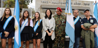 Vicente López: Soledad Martínez, “Nuestro compromiso es seguir reivindicando nuestros derechos sobre Malvinas”