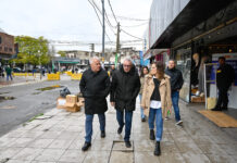 Julio Zamora, junto a Somos Buenos Aires, presentó propuestas y respaldó al comercio local en José C. Paz