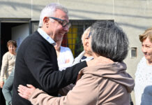 San Miguel: Julio Zamora recorrió una fábrica y un centro de jubilados con eje en la producción y el fortalecimiento social