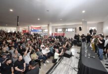 Kicillof participa del cierre de la Asamblea del Frente Grande Nacional