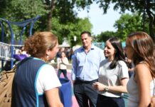 Vicente López: la Plaza de los Trabajadores en Munro fue reinaugurada tras una renovación integral