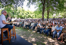 Tigre: Julio Zamora llamó a reflexionar sobre el futuro del peronismo en el acto por el Día de la Militancia en Benavídez