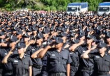 PBA: Kicillof encabezó el egreso de 2.265 nuevos oficiales de la Policía bonaerense