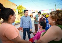 Malvinas: Nardini inauguró nuevas obras de pavimentación en Tierras Altas