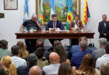Merlo: Gustavo Menéndez abrió las sesiones del Concejo Deliberante y Karina Menéndez asumió la presidencia del HCD