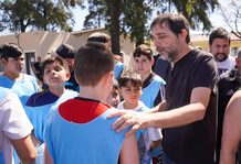 San Martín: inauguraron un espacio deportivo cubierto en el Parque José Hernández