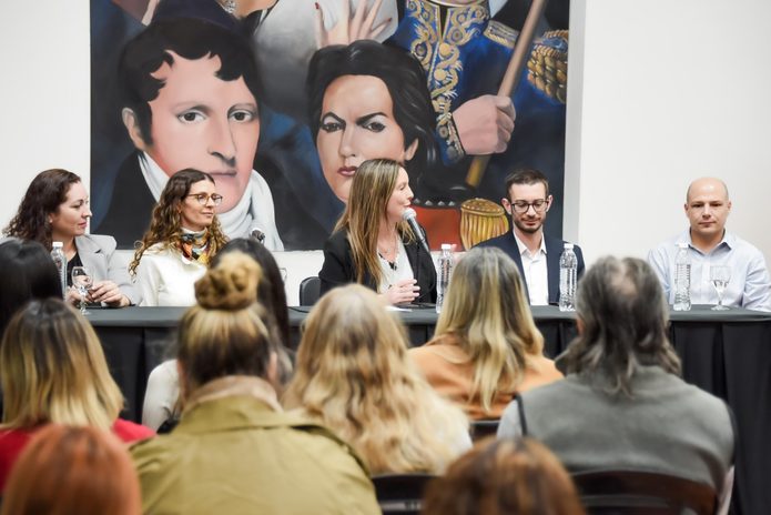GACETILLA - Capacitación Provincia Microcréditos Emprendedores de Ituzaingó durante la capacitación sobre microcréditos del Banco Provincia