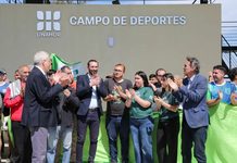 Hurlingham: Selci inauguró el nuevo campo de deportes de la UNAHUR que Nación había paralizado
