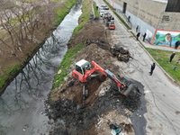 San Martín: Provincia terminó el saneamiento del Canal José León Suárez para prevenir anegamientos