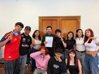 Sebastián Rovira junto al bloque de Fuerza Tigre pidieron una revisión integral de los baños de la Escuela Secundaria N.º 8 de Tigre