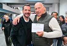 Escobar: Sujarchuk entregó $53 millones a 19 entidades y anunció que duplicará el fondo