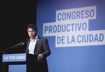 CABA: Kicillof pidió cambiar el rumbo económico y construir una alternativa nacional