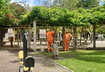 San Isidro: comenzó una nueva etapa de obras en la Plaza Belgrano de Villa Adelina