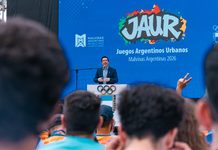 Malvinas: Nardini inauguró los Juegos Argentinos Urbanos y defendió la inversión en deporte