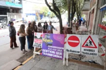 Escobar: renuevan 3.580 m² de veredas en el centro de Belén
