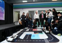 Tigre: Julio Zamora participó de una jornada de programación y robótica en ORT